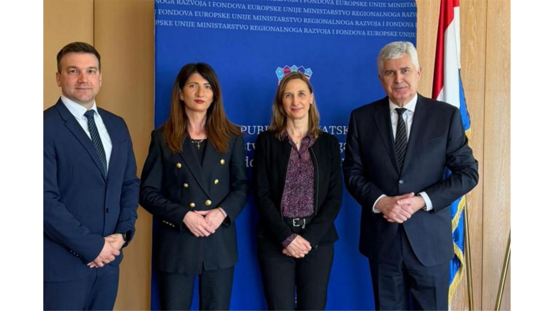 Čović i Filipović s ministricom Natašom Mikuš Žigman o EU projektima i pravima Hrvata