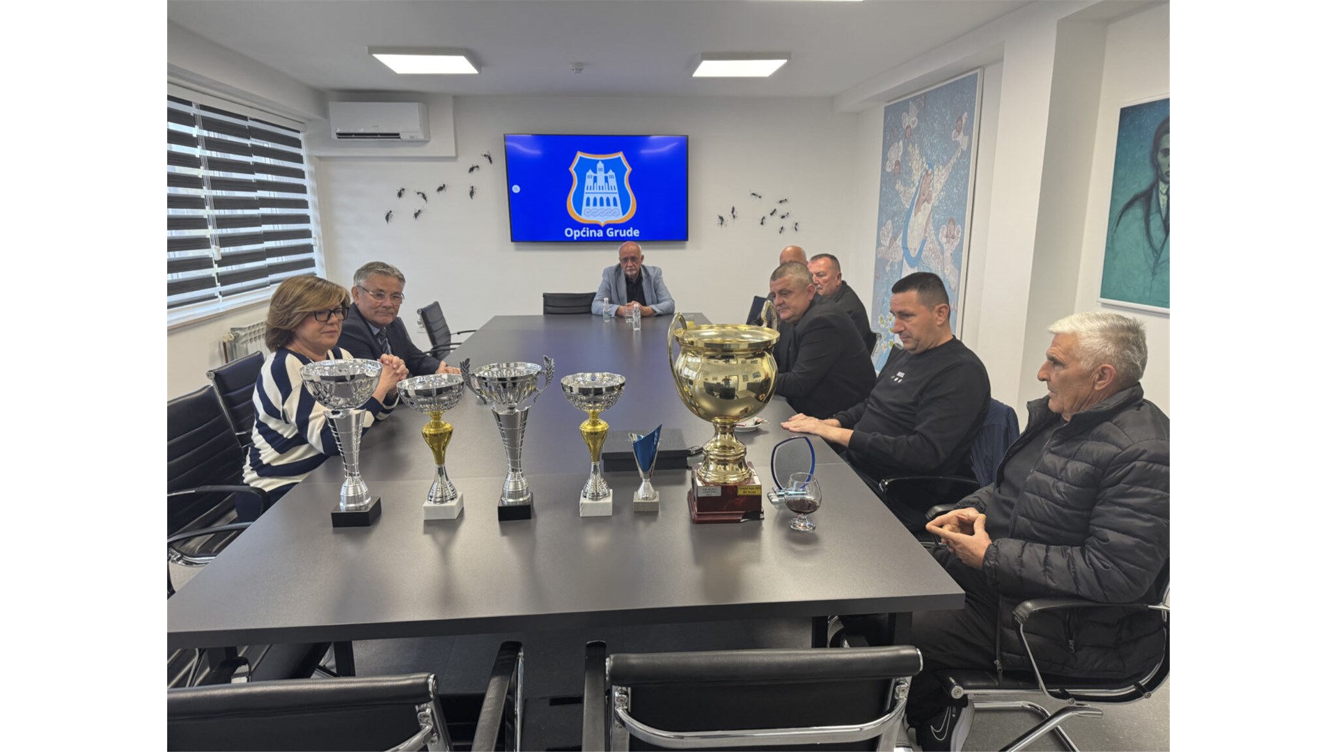 Općina Grude upriličila prijam za BK Grude