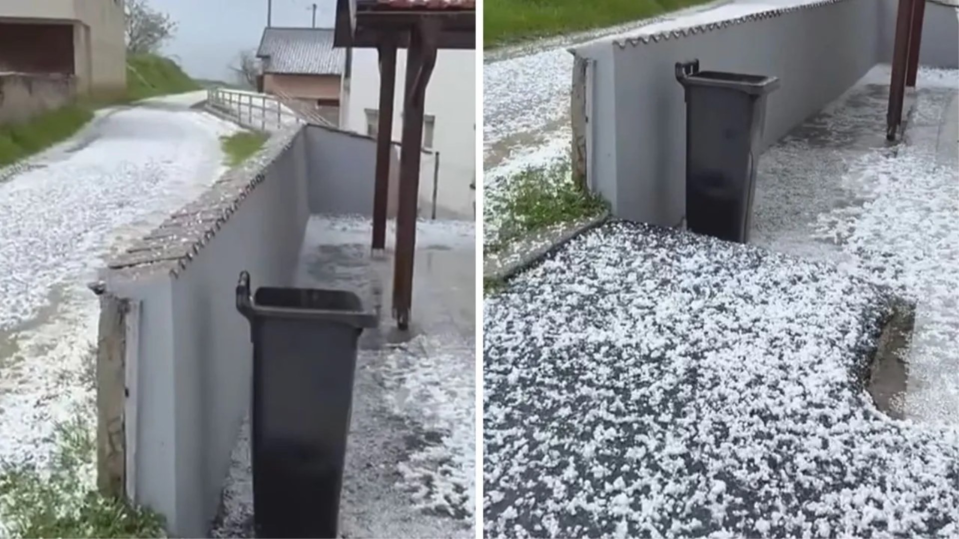 FOTO: 'Snijeg' u Novom Travniku uznemirio građane! 'Ovo ne pamtimo'