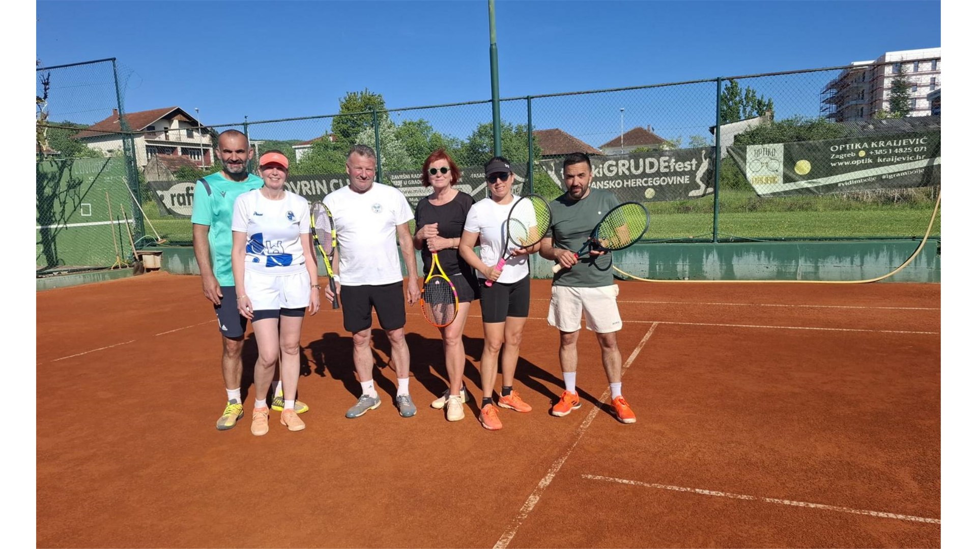 Završen 1. Masters mješovitih parova u organizaciji TK Grude FOTO