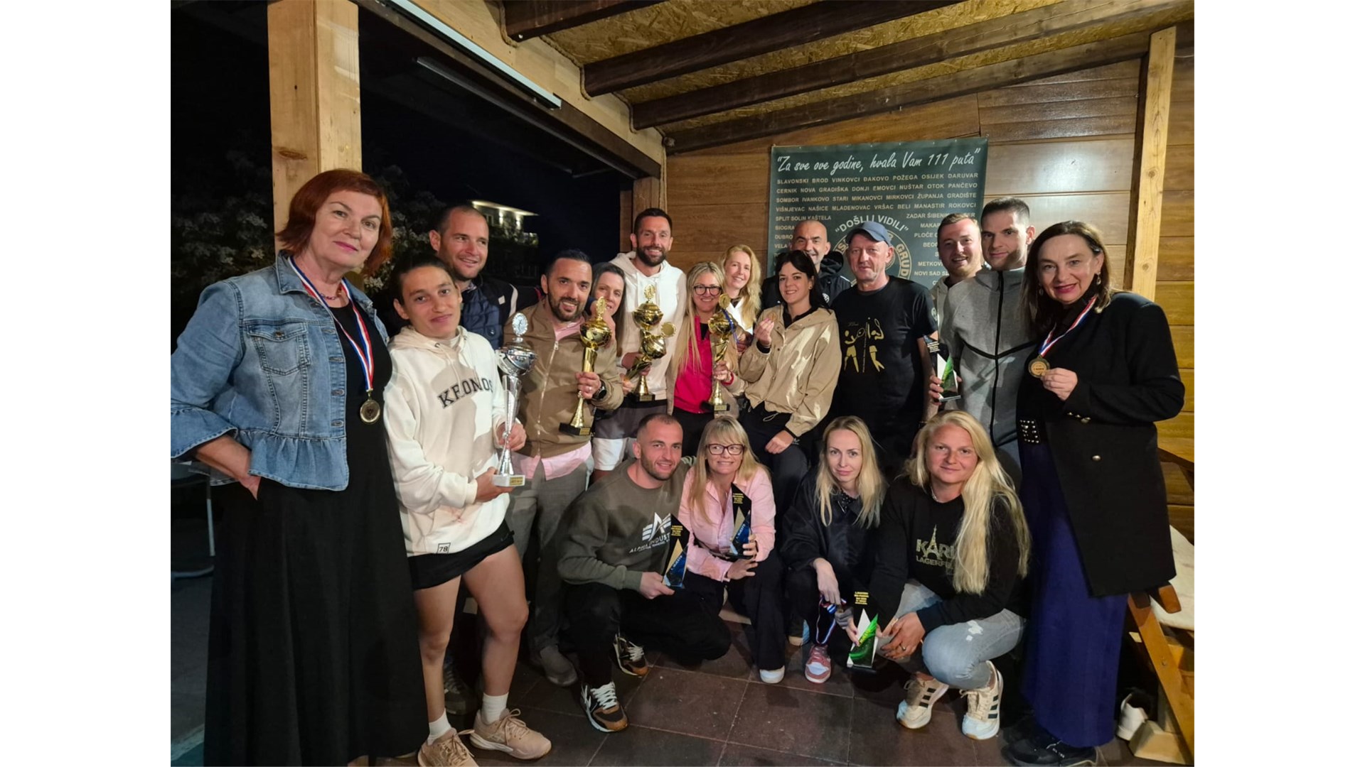 Završen 1. Masters mješovitih parova u organizaciji TK Grude FOTO