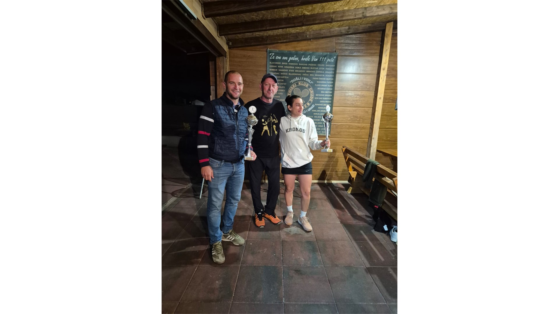 Završen 1. Masters mješovitih parova u organizaciji TK Grude FOTO