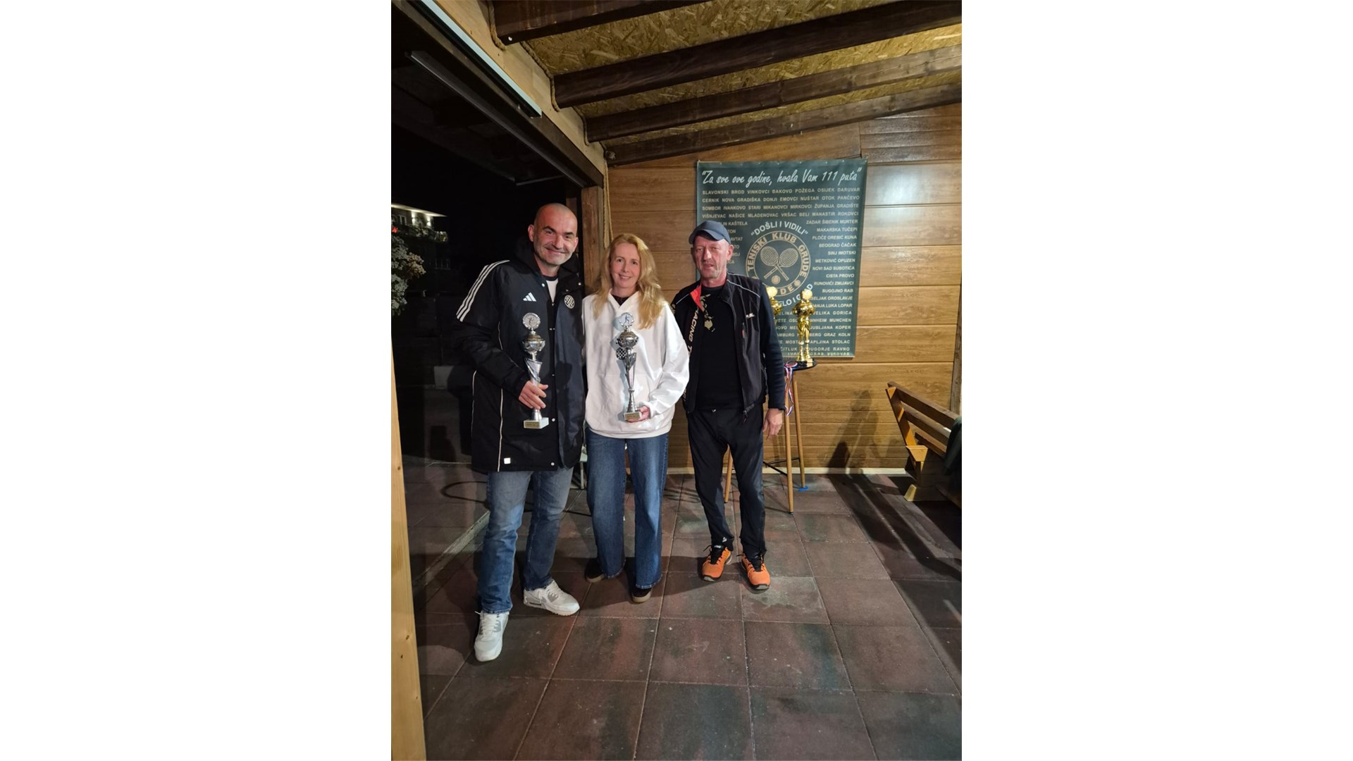 Završen 1. Masters mješovitih parova u organizaciji TK Grude FOTO