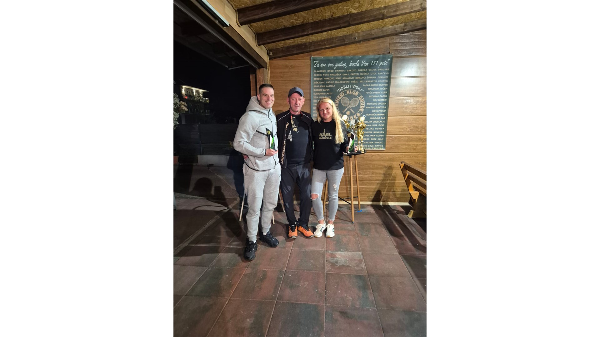 Završen 1. Masters mješovitih parova u organizaciji TK Grude FOTO