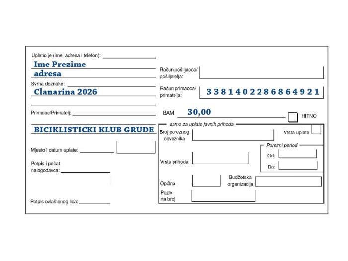 Pridružite se Biciklističkom klubu Grude!