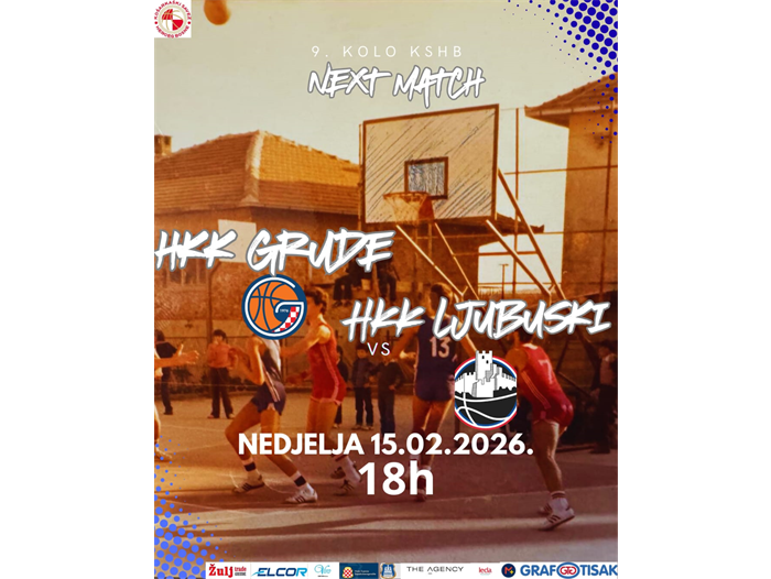 HKK Grude dočekuje susjede iz Ljubuškog