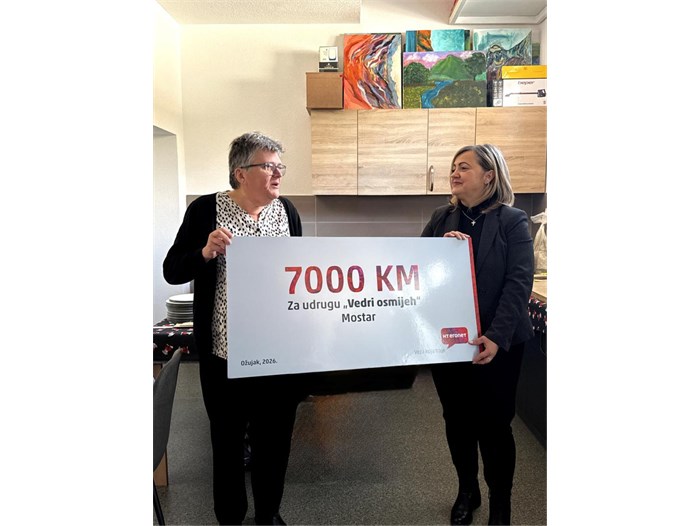 HT Eronet posjetio Udrugu Vedri osmijeh: Osigurali im sredstva za kupnju novoga pisača