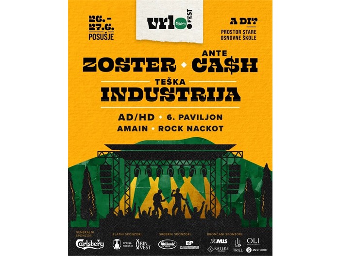 Posušje će ovo ljeto biti u znaku Vrlo festa