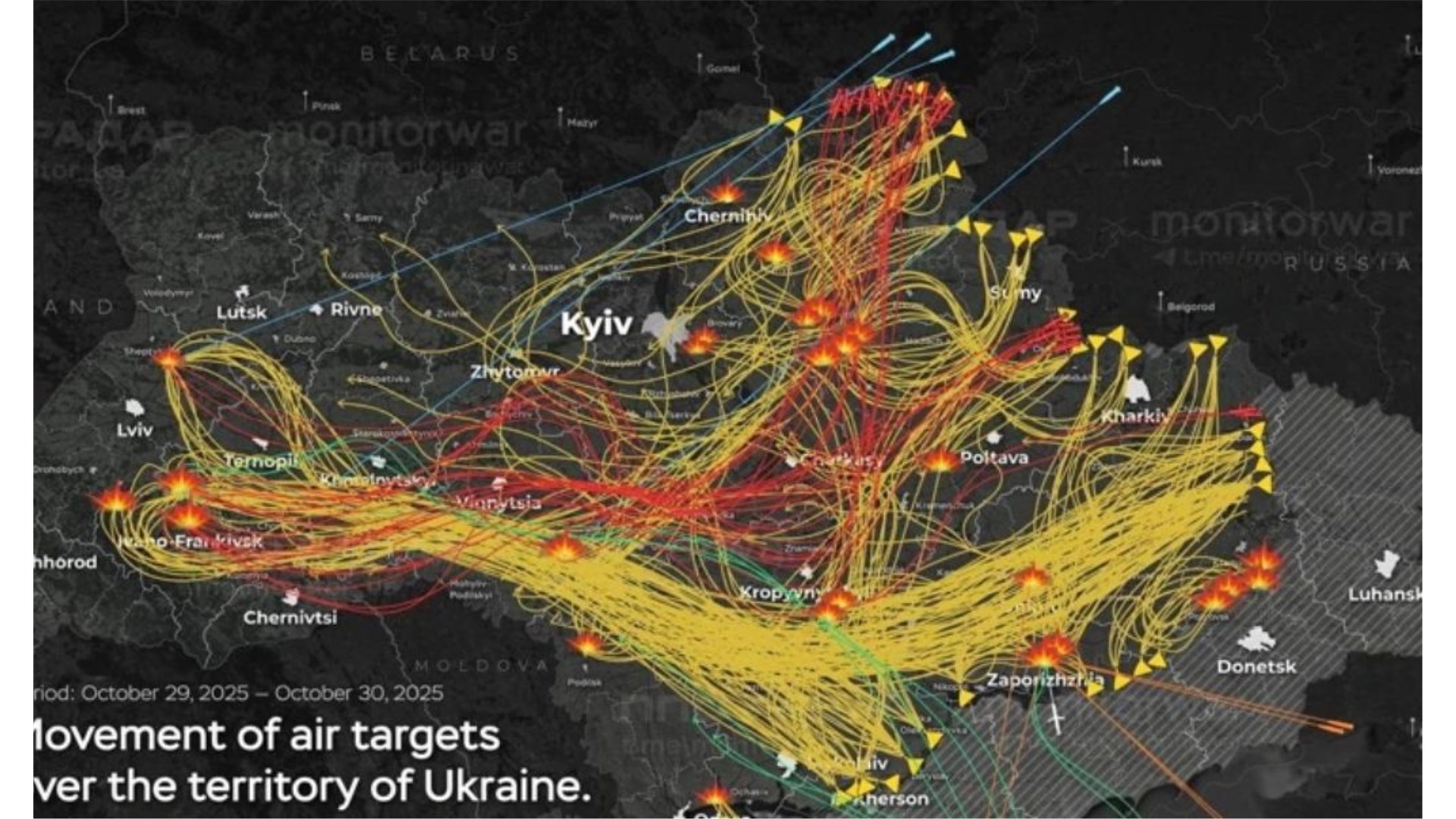 Jedan od najvećih napada na Ukrajinu dosad: 653 drona, 52 rakete