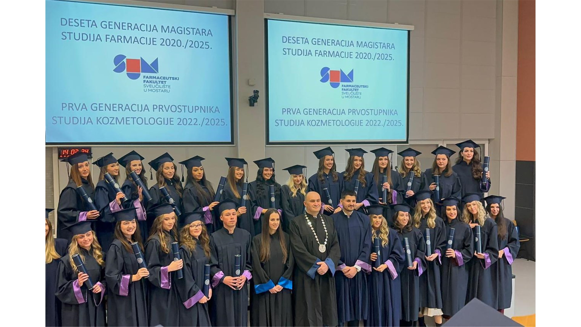 SUM: Promovirani magistri farmacije i prvostupnici kozmetologije